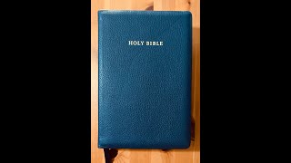 RL Allan Longprimer 52 Bible in Navy Blue Buttero Calfskin Leather  King James Version [upl. by Porett]