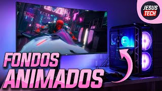 ✅ como PONER FONDOS ANIMADOS en PC  LIVELY WALLPAPER [upl. by Adaj558]