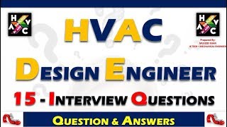 HVAC Design Engineer Interview Question amp Answers [upl. by Sirapal]