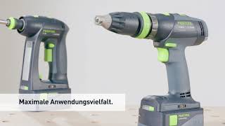 AkkuBohrschrauber  T 183  C 18  Festool [upl. by Carpenter]