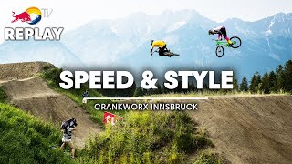 REPLAY Crankworx Speed amp Style  Innsbruck [upl. by Getraer]