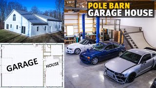 50x70 Garage House  TOUR and COST Breakdown [upl. by Plossl981]