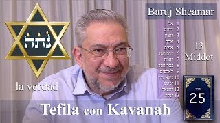 Kabbalah la Tefila con Kavanah  clase 25 Baruj Sheamar [upl. by Anyar277]