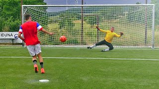 How To Shoot A Penalty Like Pirlo Totti amp Zidane  Panenka Tutorial [upl. by Nonnaihr768]