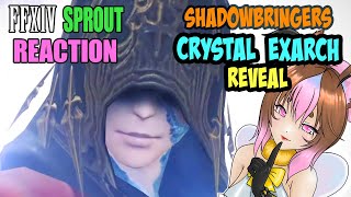 FFXIV Sprout fight Vauthry and REACTS to Crystal Exarch Reveal [upl. by Alicea]