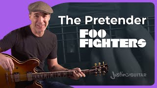 The Pretender Guitar Lesson  Foo Fighters [upl. by Rubetta]