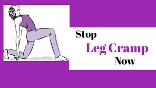 Stop Leg Cramp Now Effective Exercises FITNESS GUIDE [upl. by Aehcsrop758]