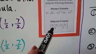 Geometry 64c Properties of Squares amp Congruent Perpendicular Bisectors [upl. by Anitnamaid]