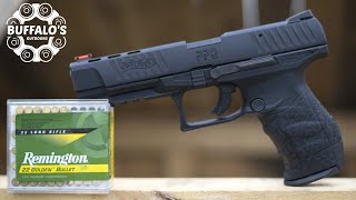 Walther PPQ M2 22lr  Full Size PlinkerTrainer [upl. by Wurtz945]