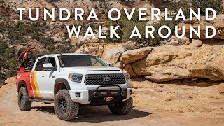 Toyota Tundra Overland Build Walkaround [upl. by Ennylyak]