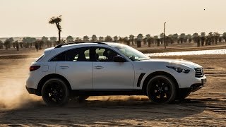 Infiniti QX70 Sport Elite Test Drive [upl. by Adnol599]