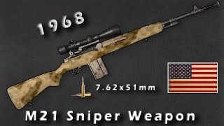 M21 Sniper Weapon Review  Shorts [upl. by Connolly]