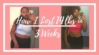 HOW I LOST 14LBS IN 10 DAYS  10 Day Green Smoothie Cleanse [upl. by Eeluj834]