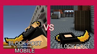 Block Post Mobile vs Block Post  All Weapons Completed [upl. by Atiuqrahc]