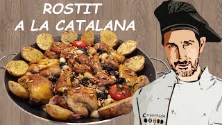 ROSTIT CATALÀ  Un rostit a la CATALANA fet a la CASSOLA  Receptes de cuina tradicional [upl. by Mailand]