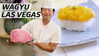 Master Sushi Chef Gen Mizoguchi Uses the Rarest Ingredients at his Las Vegas Restaurant — Omakase [upl. by Cykana219]