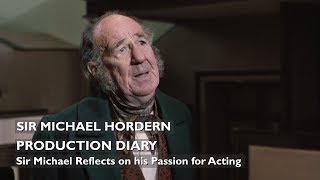 Sir Michael Hordern Reflects on His Passion For Acting [upl. by Ieluuk739]