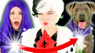 CRUELLA turns DESCENDANTS MAL into a DOG  You won’t BELIEVE what happens NEXT  BFF Besties [upl. by Sandeep]