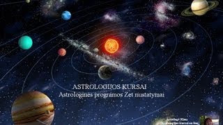 Astrologijos mokykla online Astroprogramos Zet nustatymai [upl. by Nemaj551]