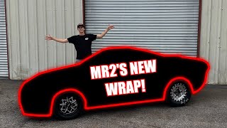 We FINALLY Wrapped The Mr2 and It Looks AMAZING [upl. by Ramey440]