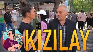 KIZILAY  Başkent’teyiz  Sokak Röportajları [upl. by Tegdig]