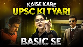 How to Start UPSC Preparation from Basic 🤔 [upl. by Kaila360]