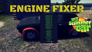 Engine Fixer  Fix your engine fast  My Summer Car 34 Mod [upl. by Salvay]