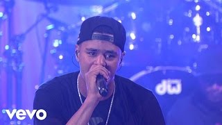 J Cole  Crooked Smile Live on Letterman [upl. by Elyrpa]