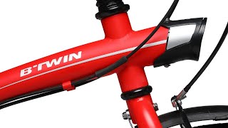 BTWIN TILT 120 FOLDING BIKE REVIEW  £199 😮 [upl. by Ja64]