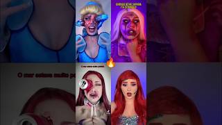 disney makeup😈🔥 challenge 🔥 makeup disneymakeup shorts disney [upl. by Burrill]