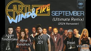 Earth Wind amp Fire  September Ultimate Remix 2024 Remaster [upl. by Koralle361]