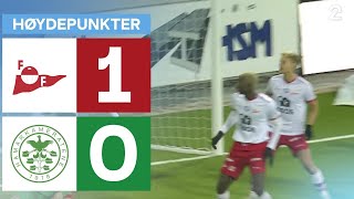 Fredrikstad 1  0 HamKam  Høydepunkter [upl. by Case]