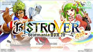 beatmania IIDX 28 BISTROVER Title Screen [upl. by Akisey]