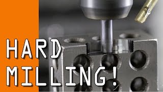 Machining 60 Rockwell Steel with the Tormach WW166 [upl. by Gautious]