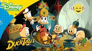 DuckTales  Introsang ♫  Disney Channel Danmark [upl. by Annauqal]