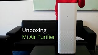 MoreThanPhones Unboxing the Mi Air Purifier [upl. by Aniela]