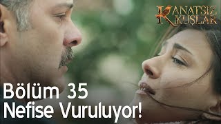 Kanatsız Kuşlar 35 Bölüm  Nefise vuruluyor [upl. by Nehemiah]