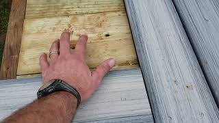 How to picture frame a composite deck [upl. by Annaynek]