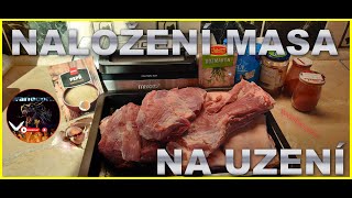 Naložení masa na uzení warlocorn [upl. by Nannah]