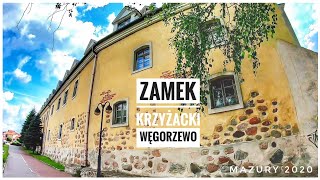 Zamek Krzyżacki w Węgorzewie Węgorzewo Mazury Polska [upl. by Siwel]