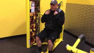 Planet Fitness Ab Machine  How to use the ab machine at Planet Fitness [upl. by Prudhoe800]