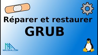 Comment réparer réinitialiser et réinstaller GRUB pour récupérer le démarrage Linux [upl. by Kronfeld]