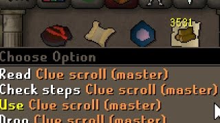 An Easy Way To Get Master Clue Scrolls on OSRS [upl. by Asilam]