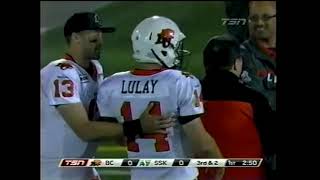 CFL 2012 BCLIONS AT SASKATCHEWAN ROUGHRIDERS [upl. by Ander]