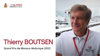 Thierry BOUTSEN  Grand Prix Historique de Monaco 2022 [upl. by Attenat]