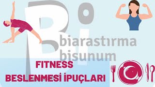 Fitness Beslenmesi İpuçları [upl. by Erusaert]