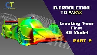 Introduction To ANSYS Part2  CREATING YOUR FIRST 3D MODEL [upl. by Melina]