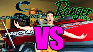 CRESTLINER VS RANGER BOATS Top 3 Differences Watch Before Buying [upl. by Etyak546]