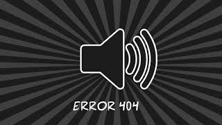 Error  Sound Effects No Copyright [upl. by Docilu]