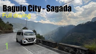 Halsema Highway Full Driving Tour La Trinidad to Sagada Part 1 [upl. by Gmur]